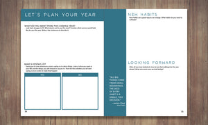 BLUEPRINT PAGES ONLY - MY BRILLIANT WRITING PLANNER (NO monthly or weekly Pages) Color Tree Wrap