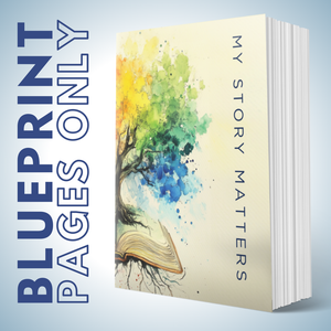 BLUEPRINT PAGES ONLY - MY BRILLIANT WRITING PLANNER (NO monthly or weekly Pages) Color Tree Wrap