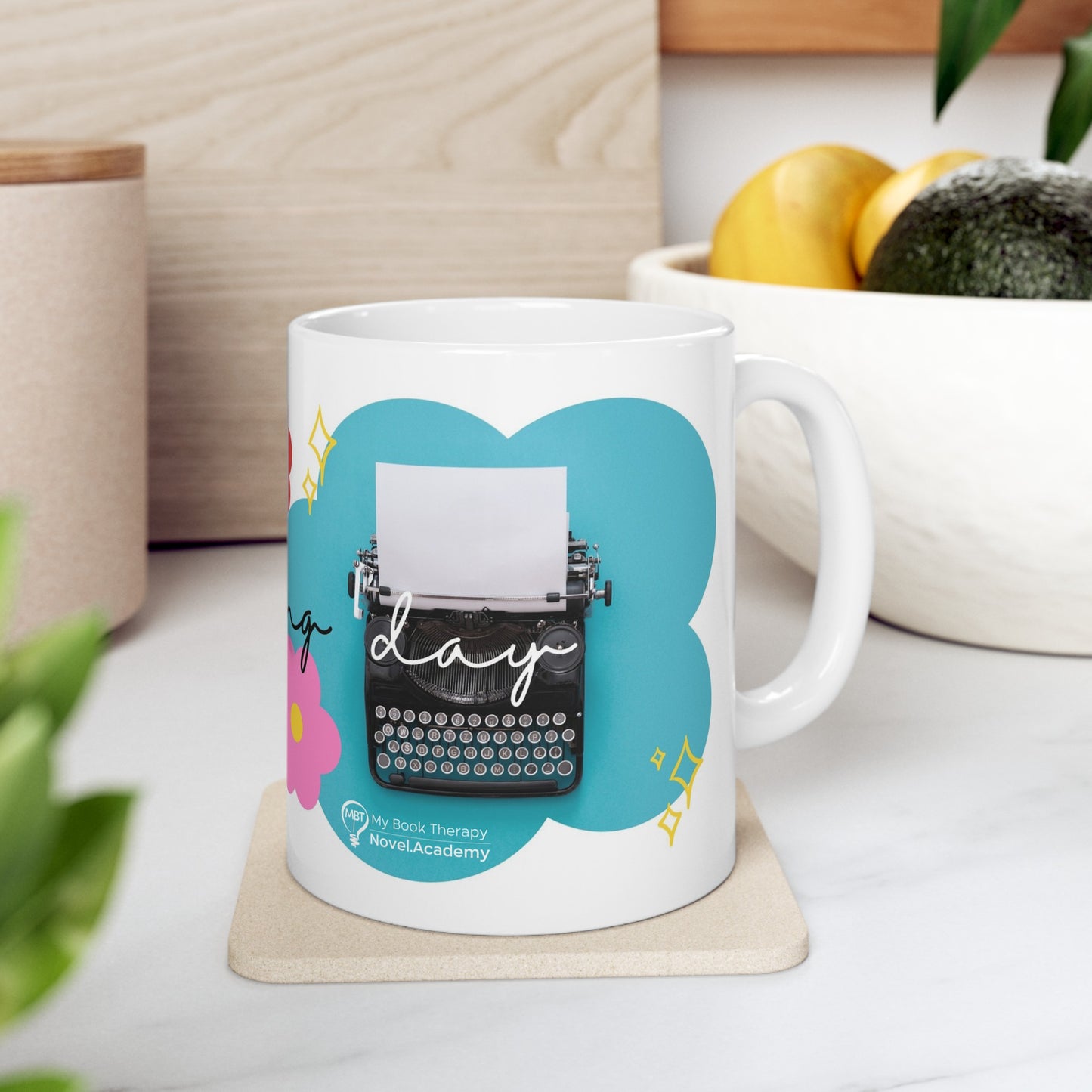 "Slay. Slay. Slay. Slay your writing day! - Mug - 11oz