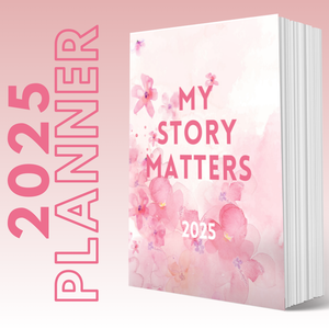 2025  MY BRILLIANT WRITING PLANNER - Pink Flower