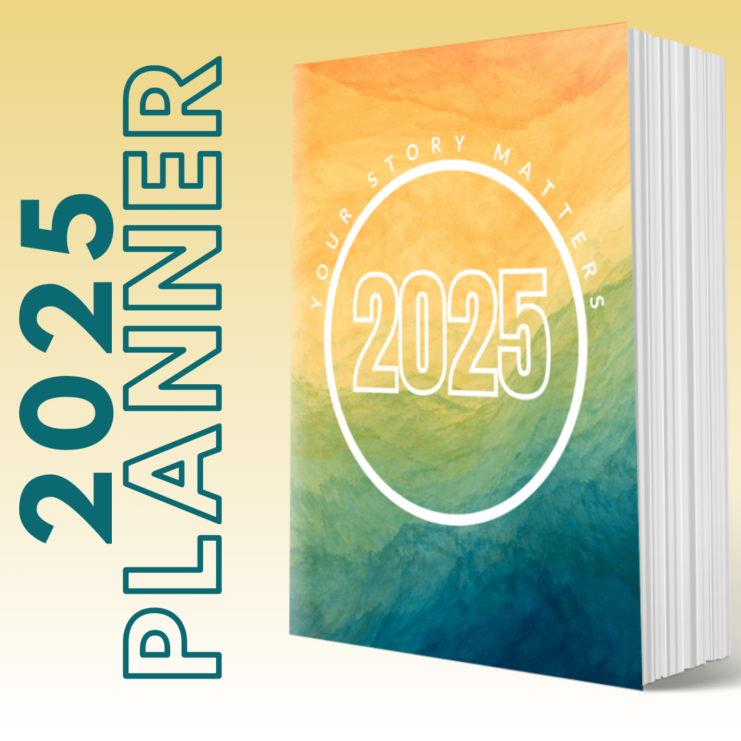 2025  MY BRILLIANT WRITING PLANNER - Watercolor Yellow & Green