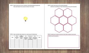 2025  MY BRILLIANT WRITING PLANNER - Full Colorful Tree