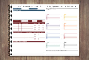 My Brilliant Desktop Companion Planner - 2025